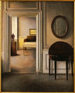 The Music Room, 30 Strandgade, c.1907 de Vilhelm Hammershoi
