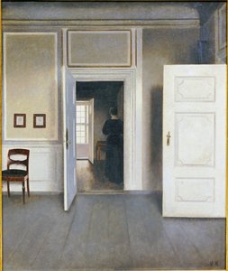 Mulher em um Interior, Strandgrade 30, 1901