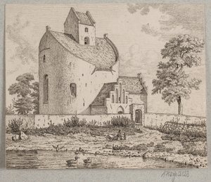 igreja de Bjernede de Vilhelm Kyhn