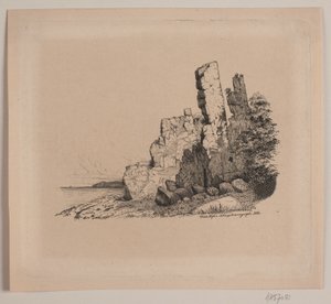 Costa rochosa de Bornholm de Vilhelm Kyhn