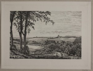 Paisagem da tarde, Zelândia de Vilhelm Kyhn