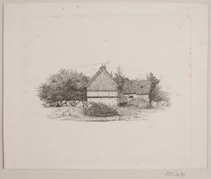 Uma casa de fazenda de Vilhelm Kyhn