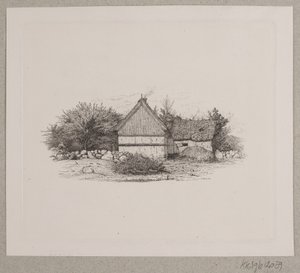 Uma casa de fazenda de Vilhelm Kyhn