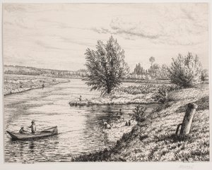 Lote pelo Rio Marne de Vilhelm Kyhn