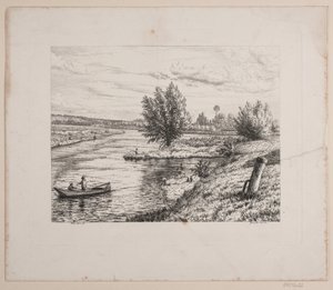 Lote pelo Rio Marne de Vilhelm Kyhn