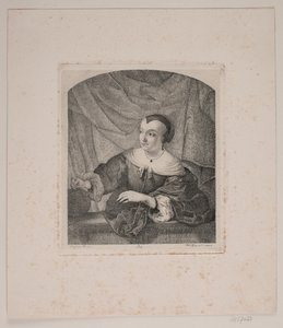 Retrato da esposa de Ferdinand Bol de Vilhelm Kyhn