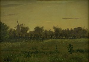 O Prado perto da Casa do Artista em Farimagsvej fora de Copenhague de Vilhelm Kyhn