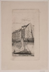 Fora de Nyhavn Kanal de Vilhelm Kyhn