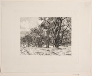 inverno na floresta de Vilhelm Kyhn