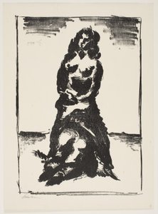 Folha de "Klingens Kunstnermappe No. 2" de Vilhelm Lundstrøm