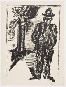 Folha de "Klingens Kunstnermappe No. 2" de Vilhelm Lundstrøm