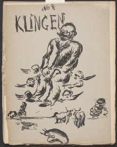 Capa para Klingen, Vol. III, Nº 8 de Vilhelm Lundstrøm