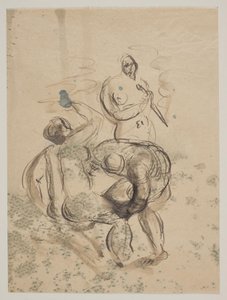 Composição com três mulheres nuas de Vilhelm Lundstrøm