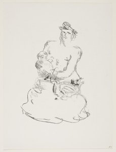 mulher e criança de Vilhelm Lundstrøm