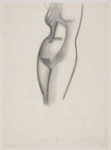 Modelo feminino, torso de Vilhelm Lundstrøm