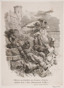 A vinheta para Th. coleção de poesia de Wiborg "En Mollaccord" de Vilhelm Pedersen