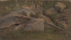 Estudo de um monte de pedra de Vilhelm Petersen