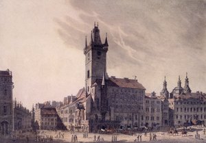 Antiga Câmara Municipal (gravura colorida)