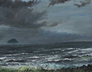 Tempestade Aproximando, 2007, (acrílico sobre tela) de Vincent Alexander Booth