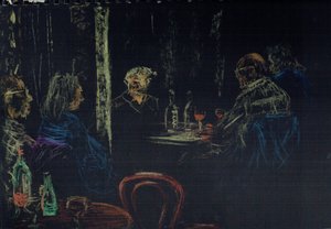 Audiência no clube de Londres, 2009 de Vincent Alexander Booth