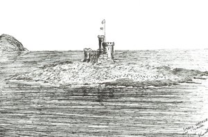 Porto da Ilha do Castelo de Man, 2005 de Vincent Alexander Booth