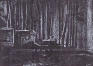 Cortinas à luz de velas de Vincent Alexander Booth