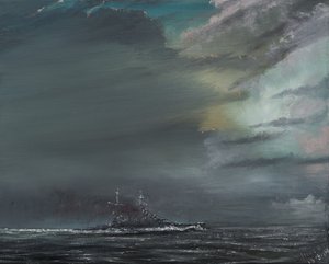 HMS Hood 1941, 2014, de Vincent Alexander Booth