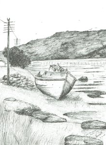A meio caminho da Ilha de Mull, 2007 de Vincent Alexander Booth