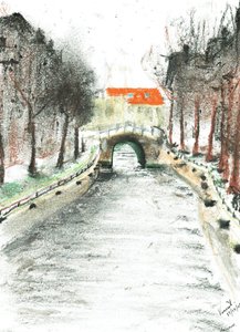 Holanda,vista canal, 2005 de Vincent Alexander Booth
