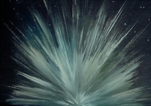 Impacto em Miranda, 2016, (acrílico sobre tela) de Vincent Alexander Booth