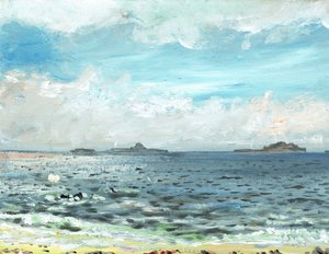 Praia Iona, 2007, (acrílico sobre tela) de Vincent Alexander Booth