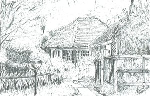 Quartos no hotel, Lago Naivasha, 2006 de Vincent Alexander Booth