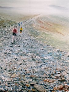 Correr até Snowdon, 2014 de Vincent Alexander Booth