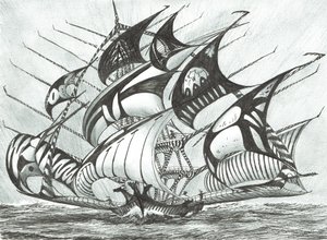 Storm Creators Visayan Sea, 2017, (Tinta no Papel) de Vincent Alexander Booth