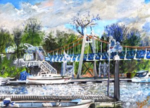 Teddington Lock, 2001 de Vincent Alexander Booth