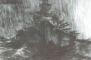 Tirpitz no tempo pesado 1942, 2004 de Vincent Alexander Booth