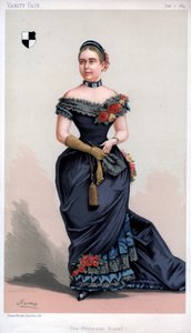 A princesa real, 1884