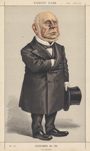 Vanity Fair: Estadista, No. 126 An Arbitrator, 1872. de Vincent Brooks Day and Son