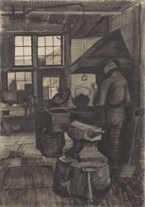 Forja, 1882. de Vincent van Gogh
