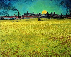 Noite de verão, 1888. de Vincent van Gogh