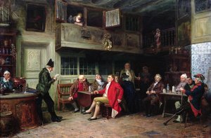 Interior de pub com multidões de Vincent Stoltenberg-Lerche