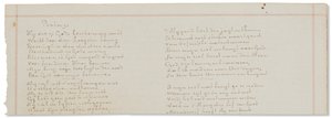 Manuscrito autógrafo, transcrições de textos bíblicos em neerlandês de Vincent van Gogh