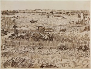 A colheita de Vincent van Gogh