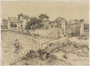 Fazenda na Provença de Vincent van Gogh