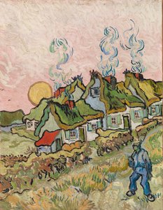 Casas e Figura de Vincent van Gogh