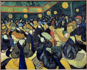 La salle de danse a Arles Pintura de Vincent Van Gogh (1853-1890) 1888 Sol. 0,65x0,81 m Paris, musee d