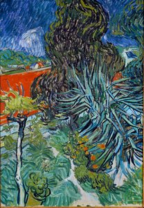 O Jardim do Doutor Gachet em Auvers sur Oise (Auvers-sur-Oise) Pintura de Vincent van Gogh (1853-1890) 1890 Sol. 0,73x0,52 m Paris, musee d
