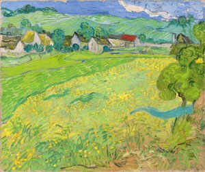 Les Vessenots em Auvers de Vincent van Gogh