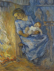 Homem está no mar de Vincent van Gogh