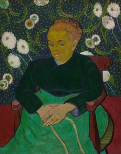 Madame Roulin Balançando o Berço La Berceuse, 1889. de Vincent van Gogh